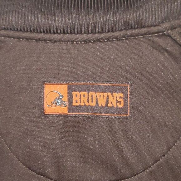Cleveland Browns Warm Up Track Jacket XL - Picture 9 of 12